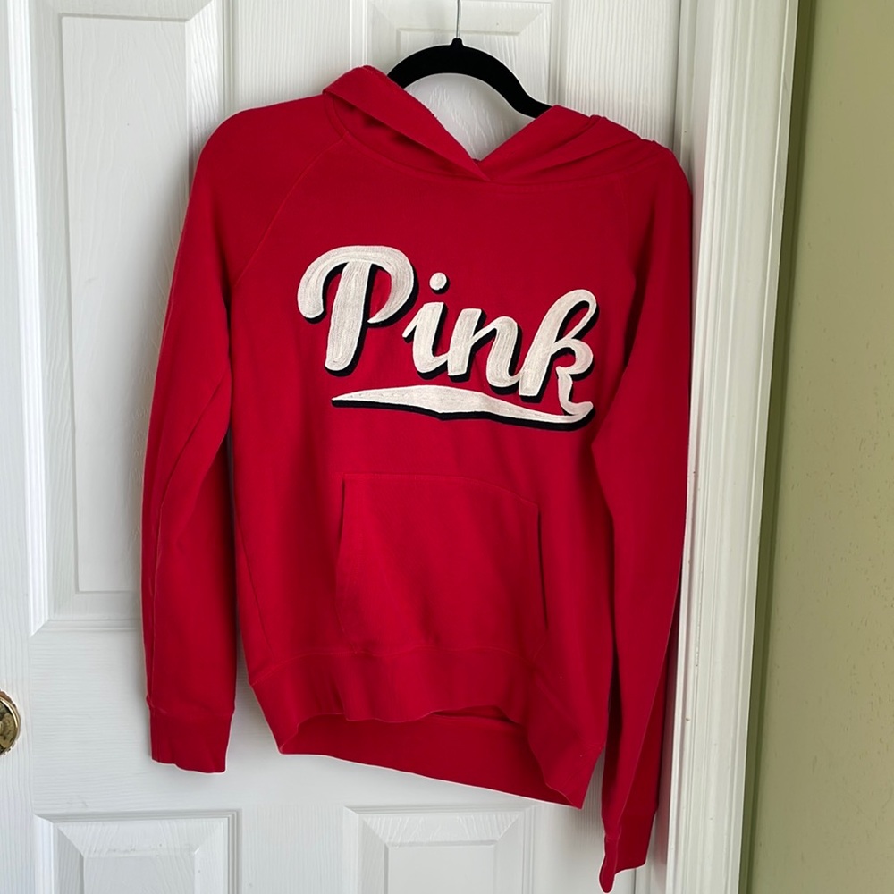 Pink hoodie